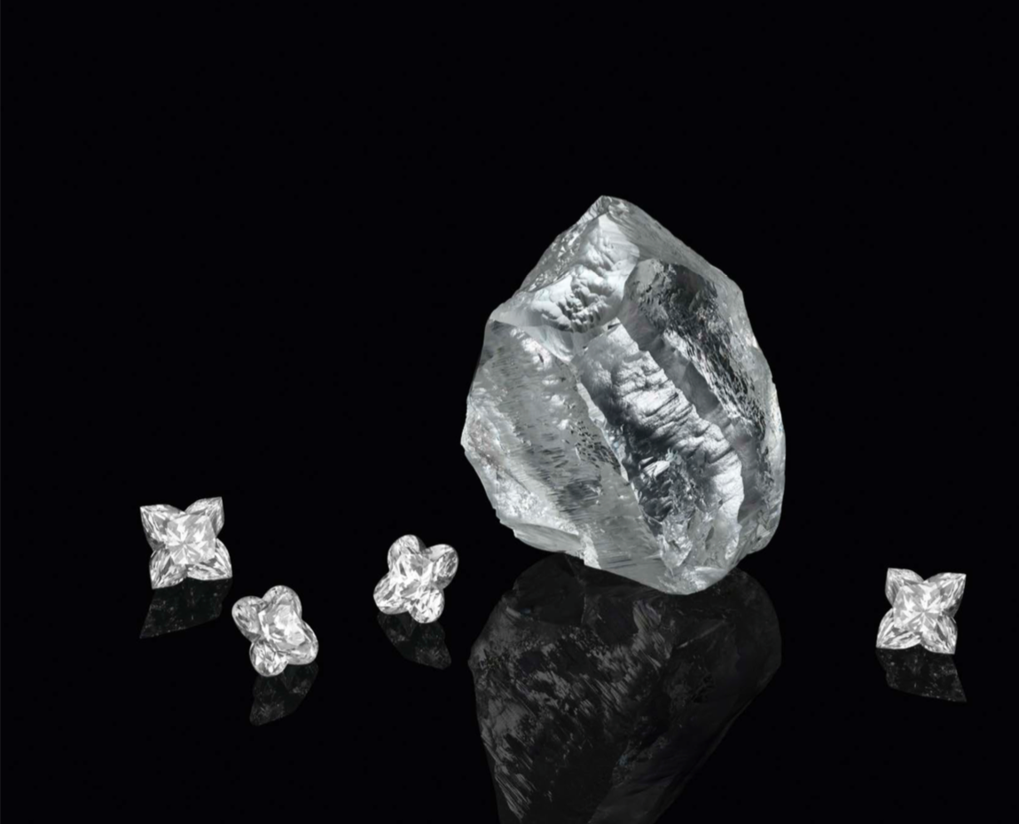Descubren nuevo diamante de 549 quilates