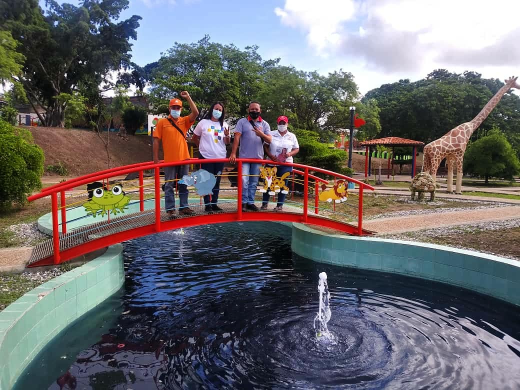 En Barquisimeto rehabilitan parques de cara a la cuarentena flexibilizada