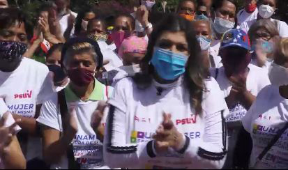 Mujeres organizadas de Petare con Gabriela Chacón