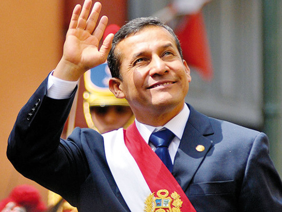 Humala: "Soy el único expresidente de Perú que está políticamente vivo"
