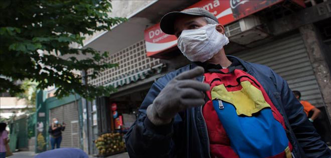 Venezuela sumó este sábado 393 nuevos casos de coronavirus