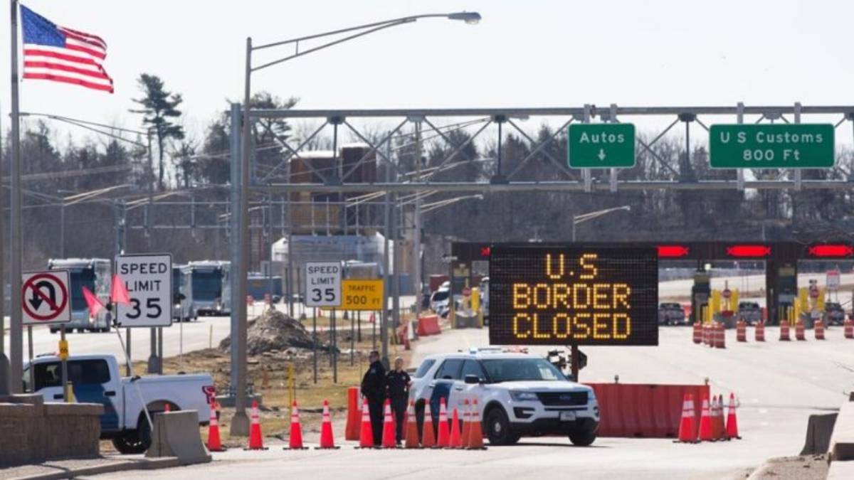 Canadá mantendrá cerrada su frontera terrestre con EEUU hasta el 21 de enero