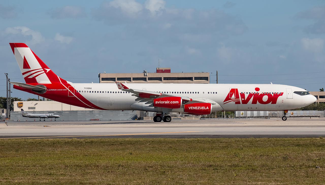 Avior suspende de forma indefinida vuelos desde y con destino a República Dominicana