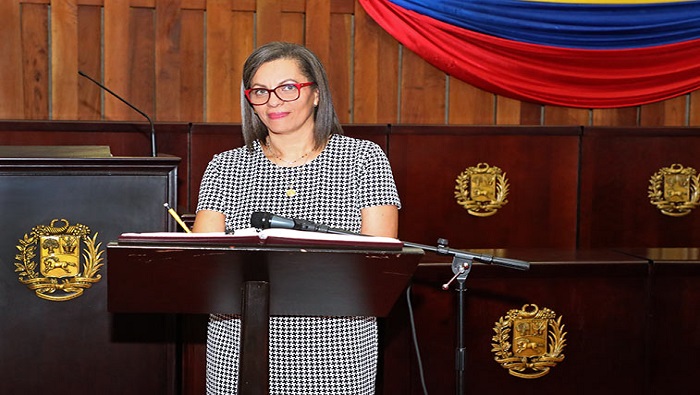 Presidenta del CNE resalta fortaleza y transparencia del sistema electoral