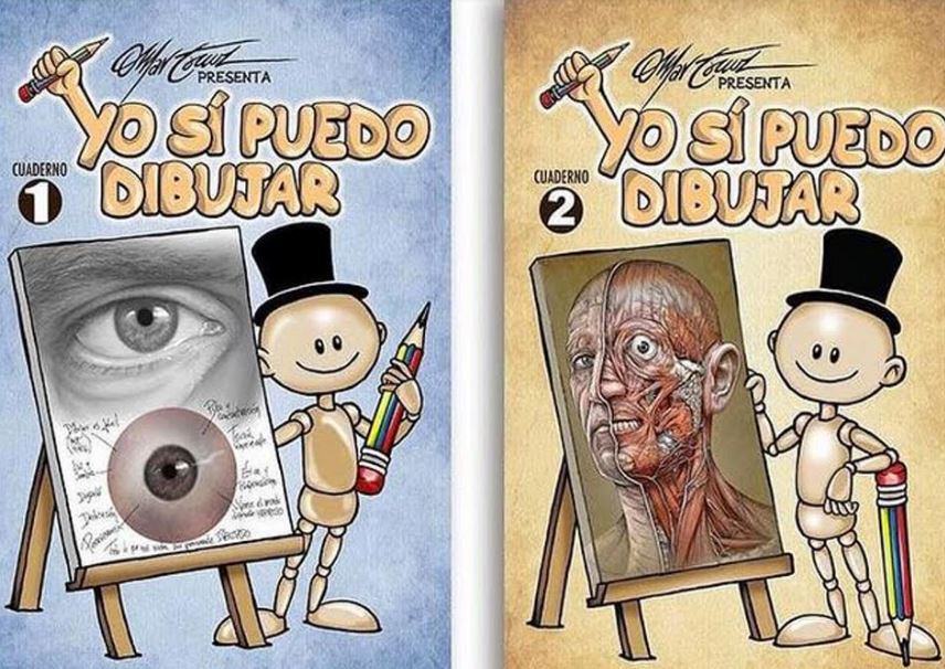 Omar Cruz presenta su nuevo proyecto: Yo sí puedo dibujar