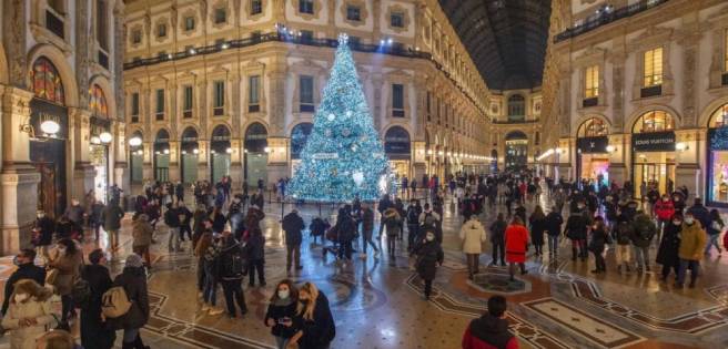 Italia inicia su confinamiento por coronavirus en Navidad