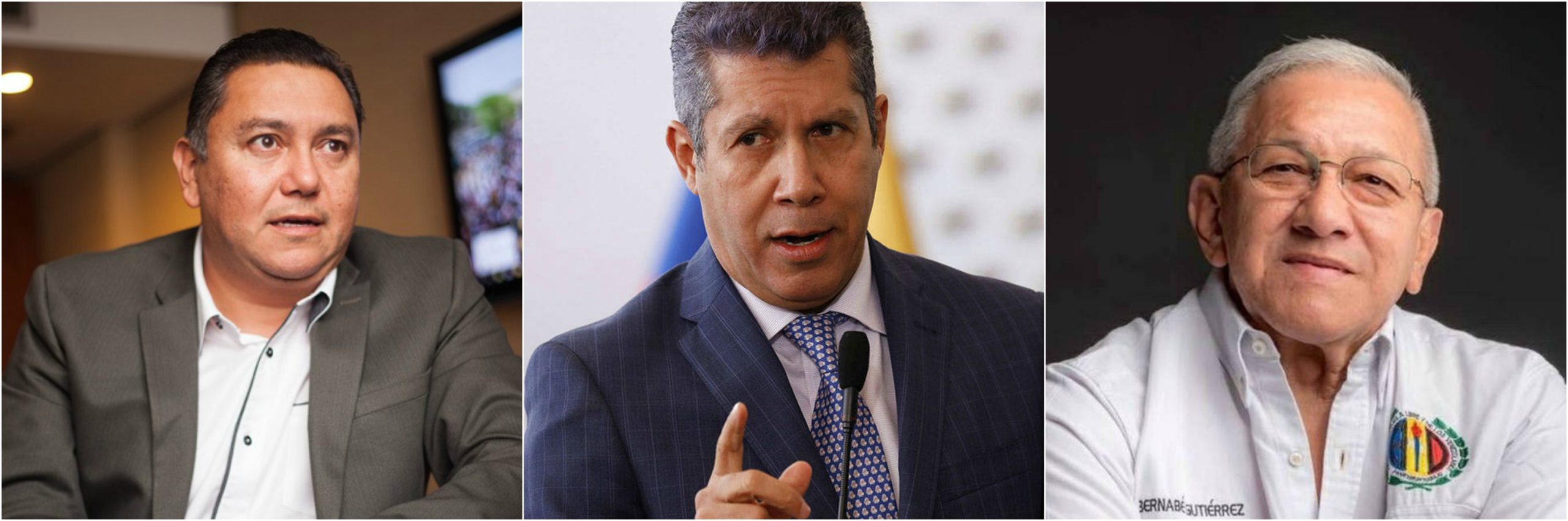 Bertucci, Falcón y Gutiérrez aceptan "reto" de tomar legislativas como plebiscito