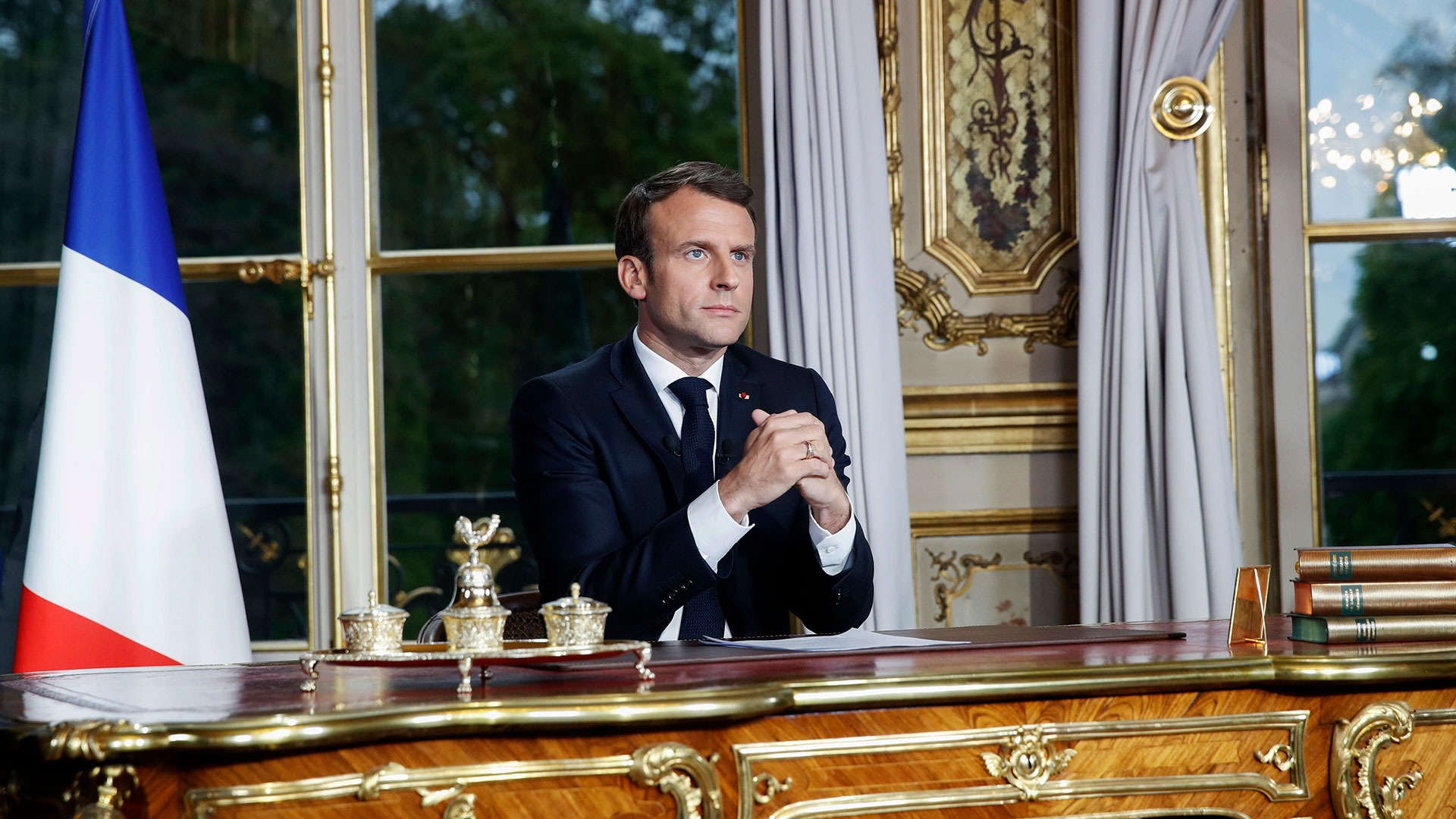 Macron pone rumbo a su reelección 2022