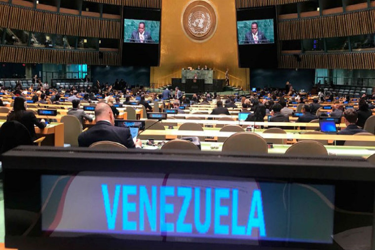 Representante de Venezuela ante la ONU presenta cartas credenciales