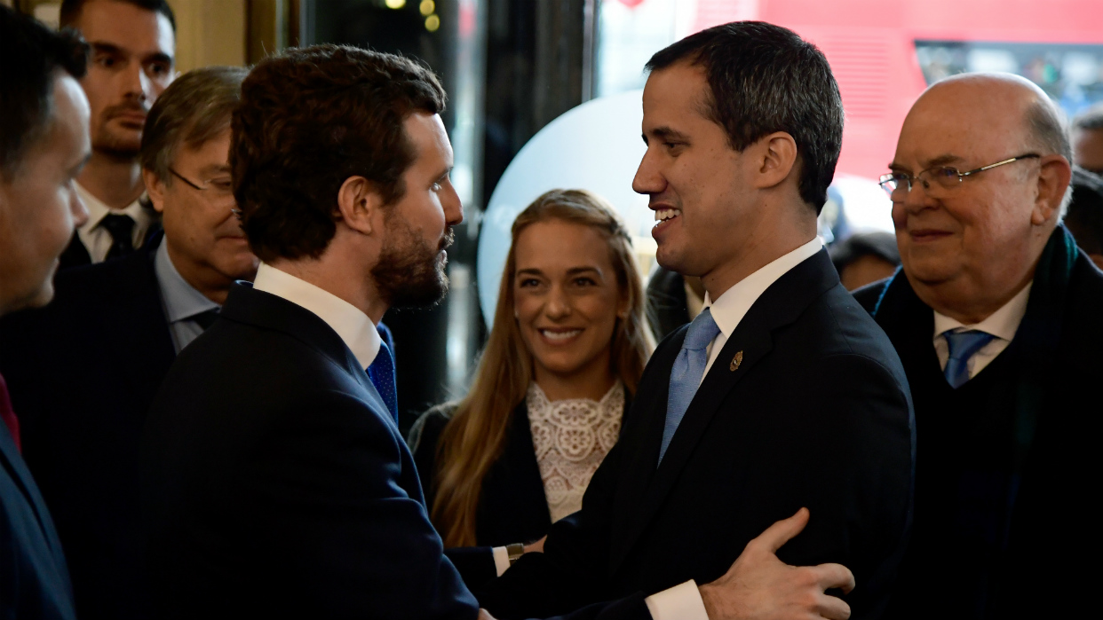 Guaidó espera que España mantenga respaldo a búsqueda de solución a crisis