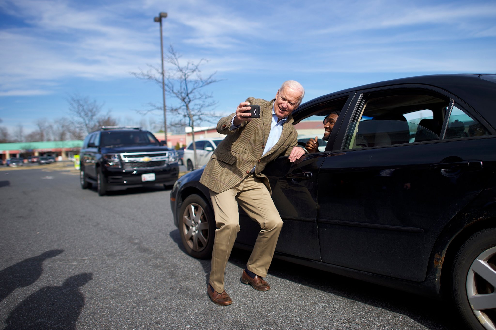 Biden se despidió entre lágrimas de Delaware y vuela hacia Washington