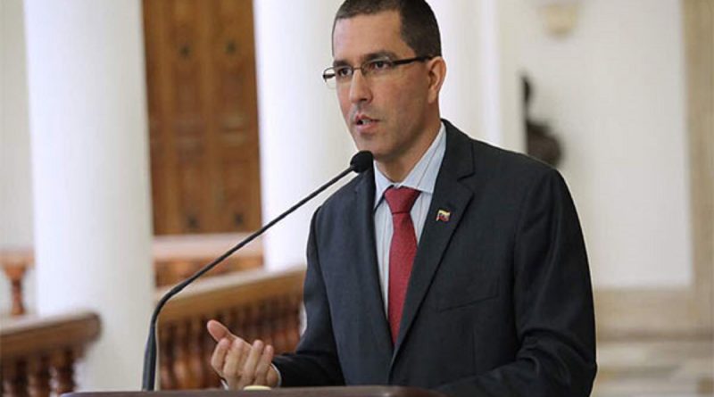 Jorge Arreaza condena acusaciones sobre nexos entre guerrilla y el gobierno venezolano