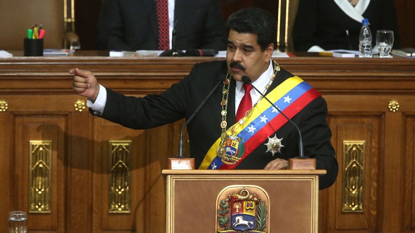 Maduro ofrece mensaje anual a la nación en la Asamblea Nacional