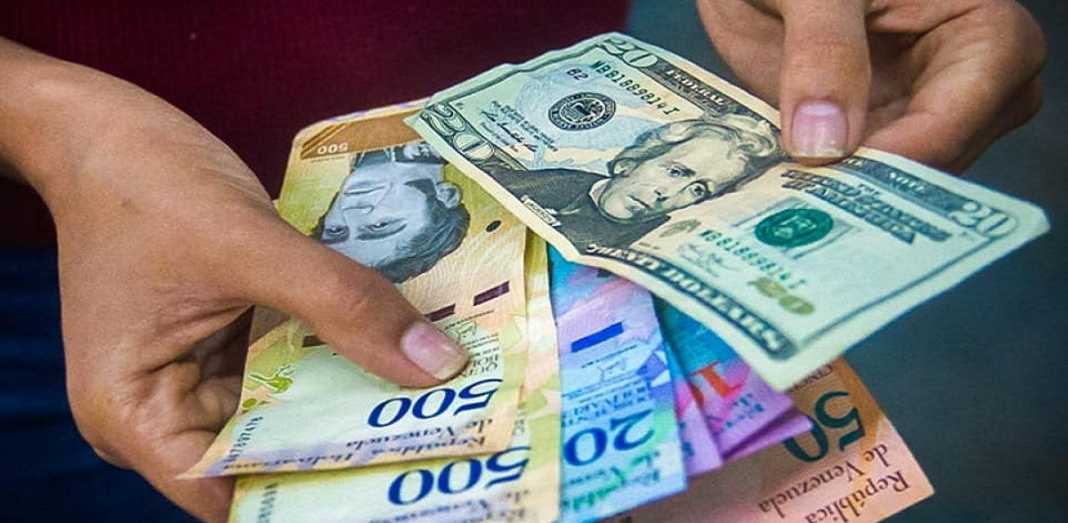 Cotización del cambio bolívares por dólar inicia semana en Bs. 1.549.286