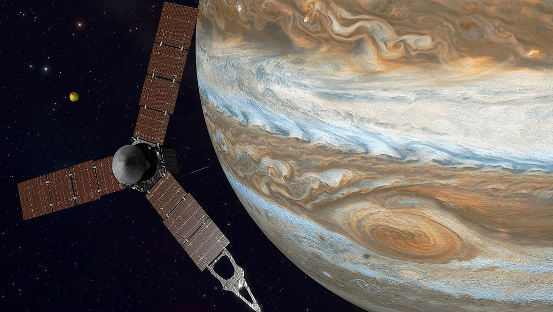 NASA detecta una señal de radio en Júpiter