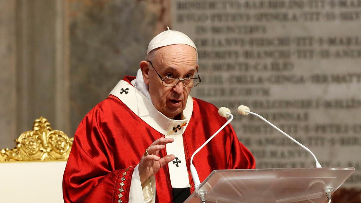 El papa Francisco dice que el 2021 será un buen año si se cuidan entre si
