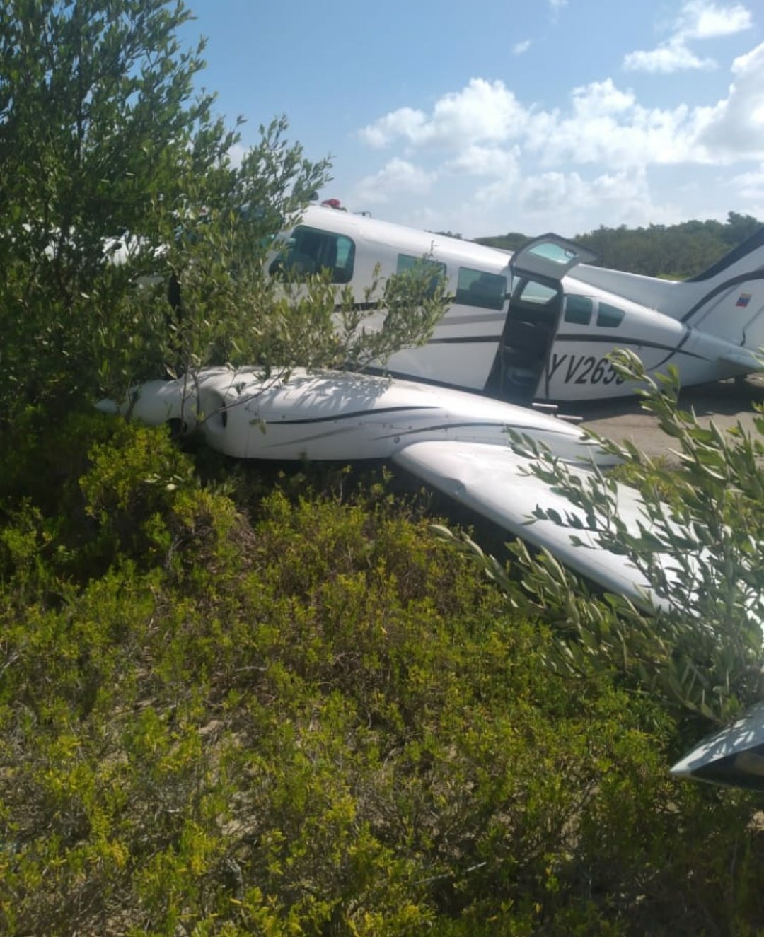 Una avioneta colisionó en Los Roques sin dejar heridos