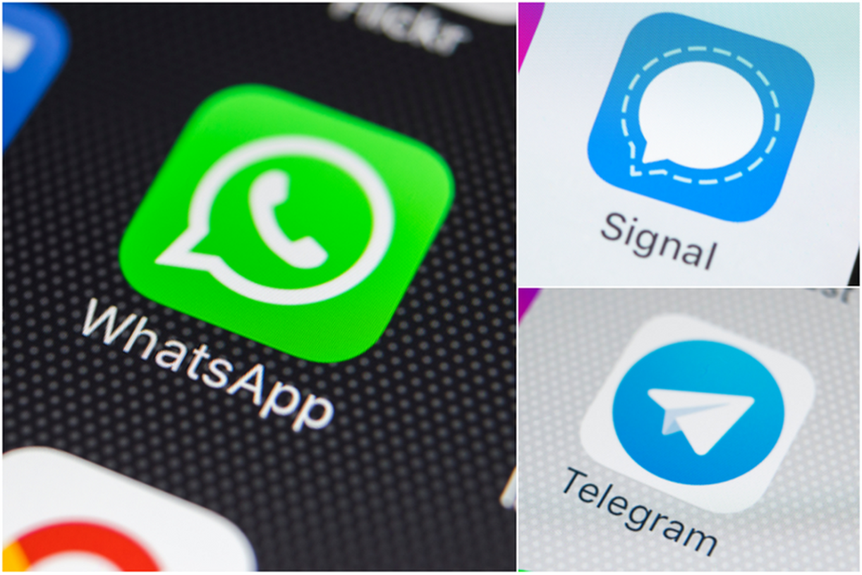 Las principales diferencias entre WhatsApp, Telegram y Signal