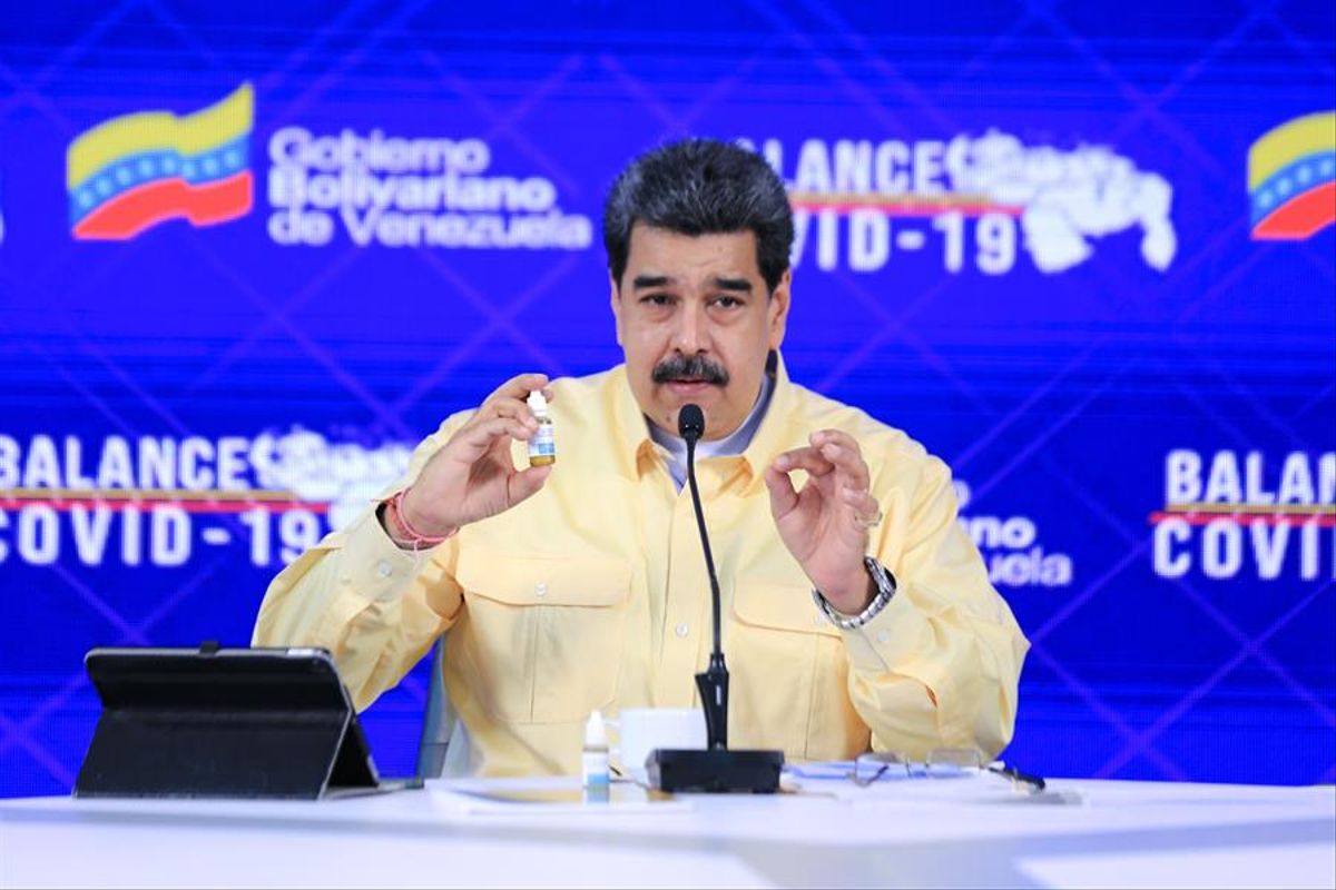 Maduro asegura que pronto publicarán los estudios sobre el Carvativir