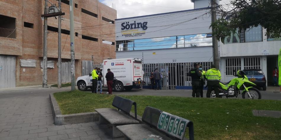 Hombre murió luego de explosión en una clínica en Bogotá
