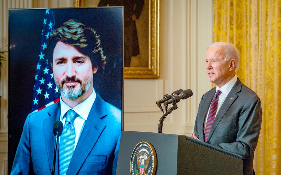 Biden y Trudeau acuerdan un frente común contra la crisis climática