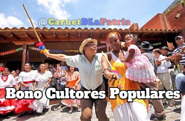 Carnet de la Patria inicia entrega de nuevo bono "Cultores Populares" | Diario 2001
