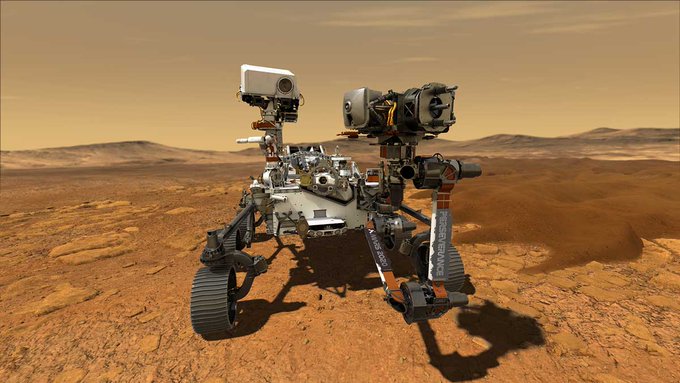 Vehículo Perseverance llega con éxito a la superficie de Marte (+Primeras fotos) | Diario 2001