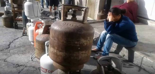 Habitantes de Aragua denuncian carencia de gas doméstico