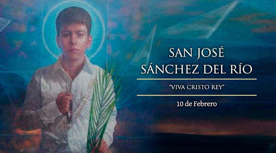 Hoy se celebra el día de San José Sánchez del Río