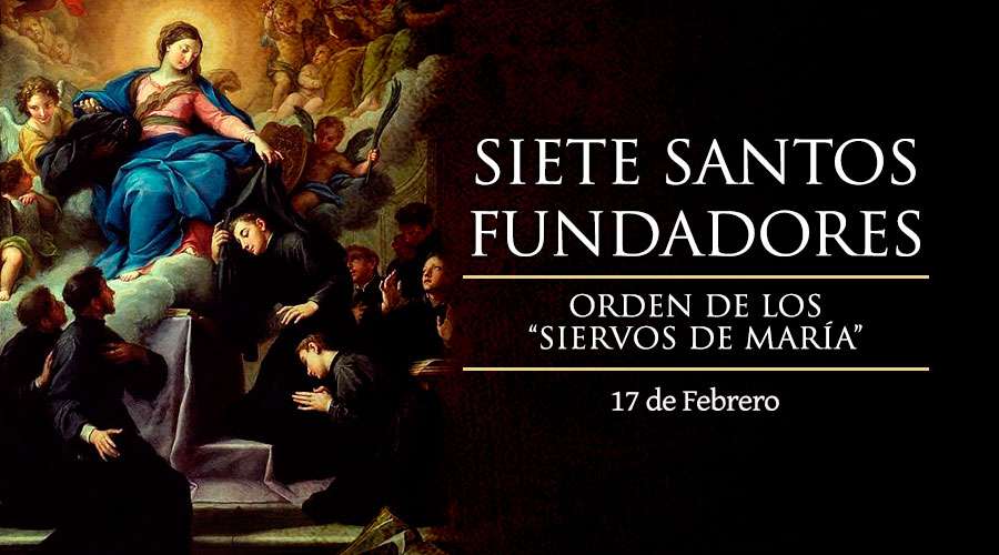 Hoy se conmemora a los siete Santos fundadores de la Orden Siervos de María