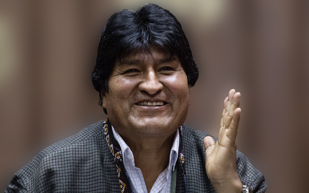 Evo Morales "de lleno" en la campaña de su partido tras el COVID