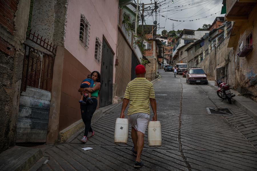 Caracas, la ciudad sin agua corriente