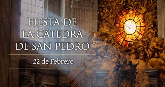 Hoy se celebra la festividad de la Cátedra de San Pedro