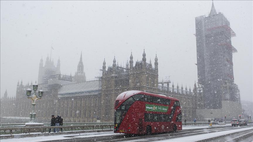 El Reino Unido registra su temperatura más baja en 25 años con -22,9 grados
