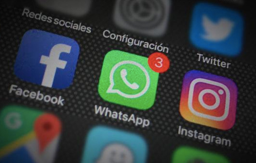 Reportan caída mundial de las plataformas WhatsApp, Instagram