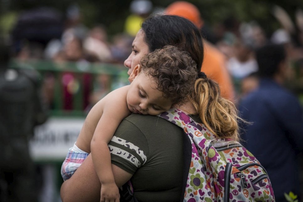 Acnur envia mensaje de tolerancia para colombianos sobre los migrantes