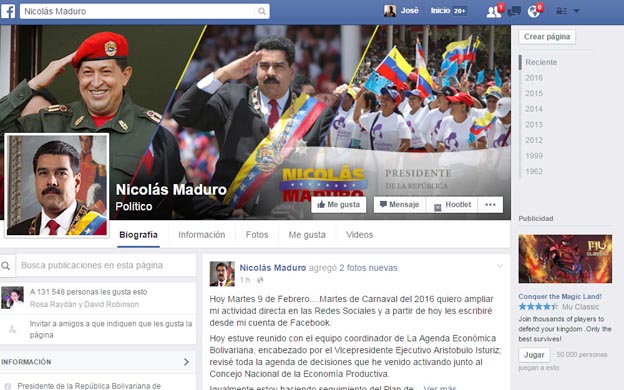 Facebook bloquea la página de Nicolás Maduro por desinformar sobre la COVID-19 | Diario 2001