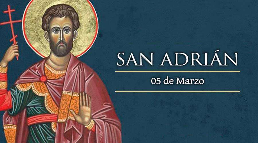 Hoy la Iglesia Católica celebra el Día de San Adrián, Mártir