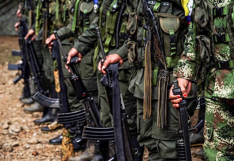 Diez guerrilleros de las FARC mueren tras bombardeo en Colombia