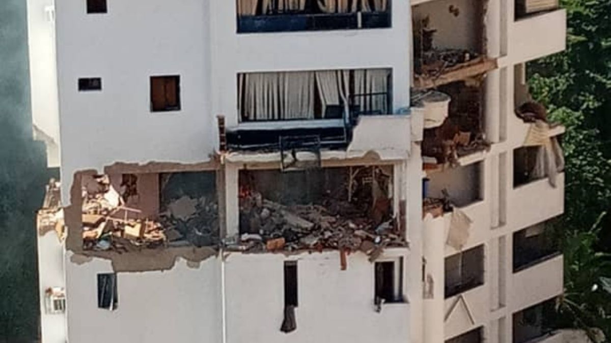 Explosión en residencias El Bosque deja cuatro heridos y daños en el