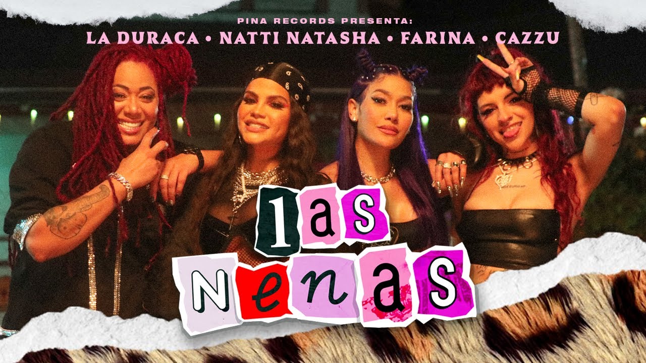 Natti Natasha estrena "Las Nenas" junto a Farina, Cazzu y La Durca (+Video)
