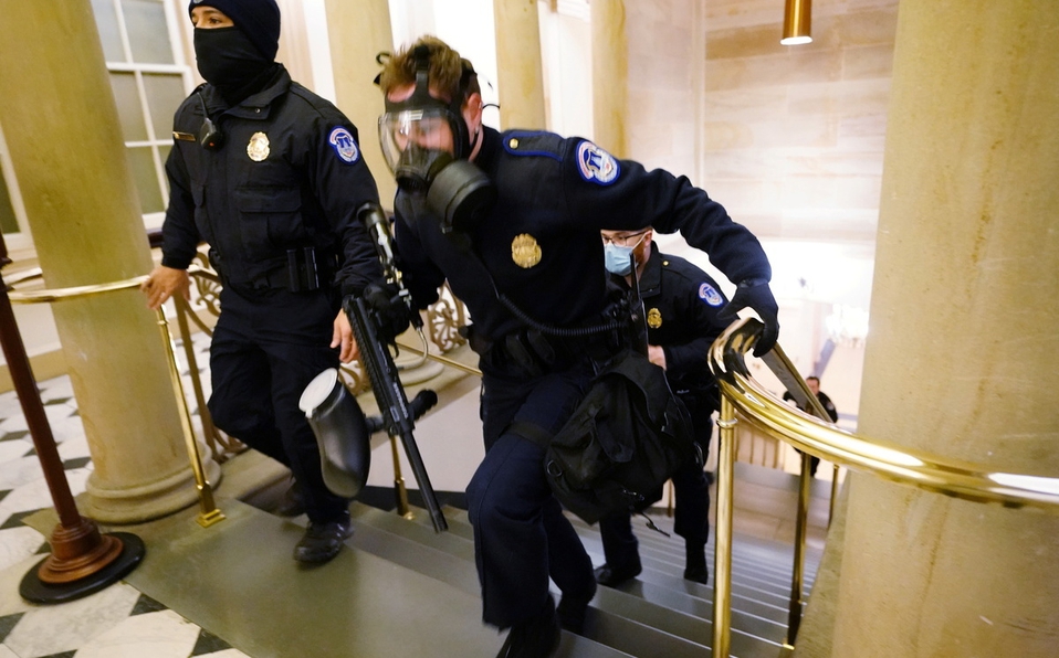 La Policía alerta de un plan para irrumpir el jueves en el Capitolio de EEUU