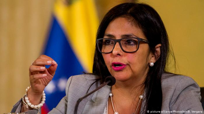 Delcy Rodríguez cubrió a Maduro en la Cumbre Iberoamericana