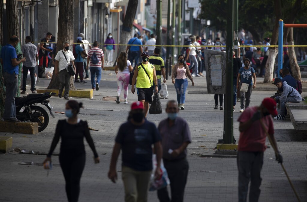 Venezuela comienza la semana con 1.474 nuevos contagios por COVID-19