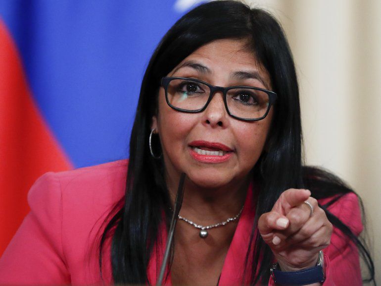 Delcy Rodríguez: "Venezuela logra consignar el 50% del