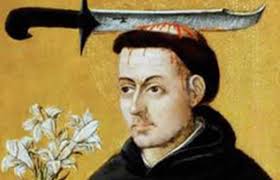 Celebración a San Pedro de Verona, mártir dominico que combatió