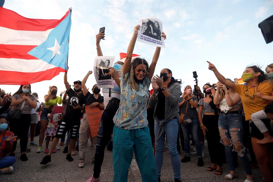 Puerto Rico llora la muerte de dos mujeres a manos de sus exparejas