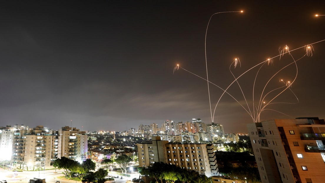 Un dron capta bombardeos de Israel contra más de 130 objetivos
