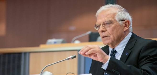 Borrell: UE no puede resolver la tensión entre Israel y Palestina