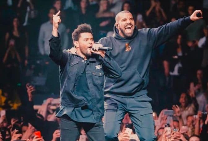 Drake y The Weeknd están listos para su gran noche en los Billboard